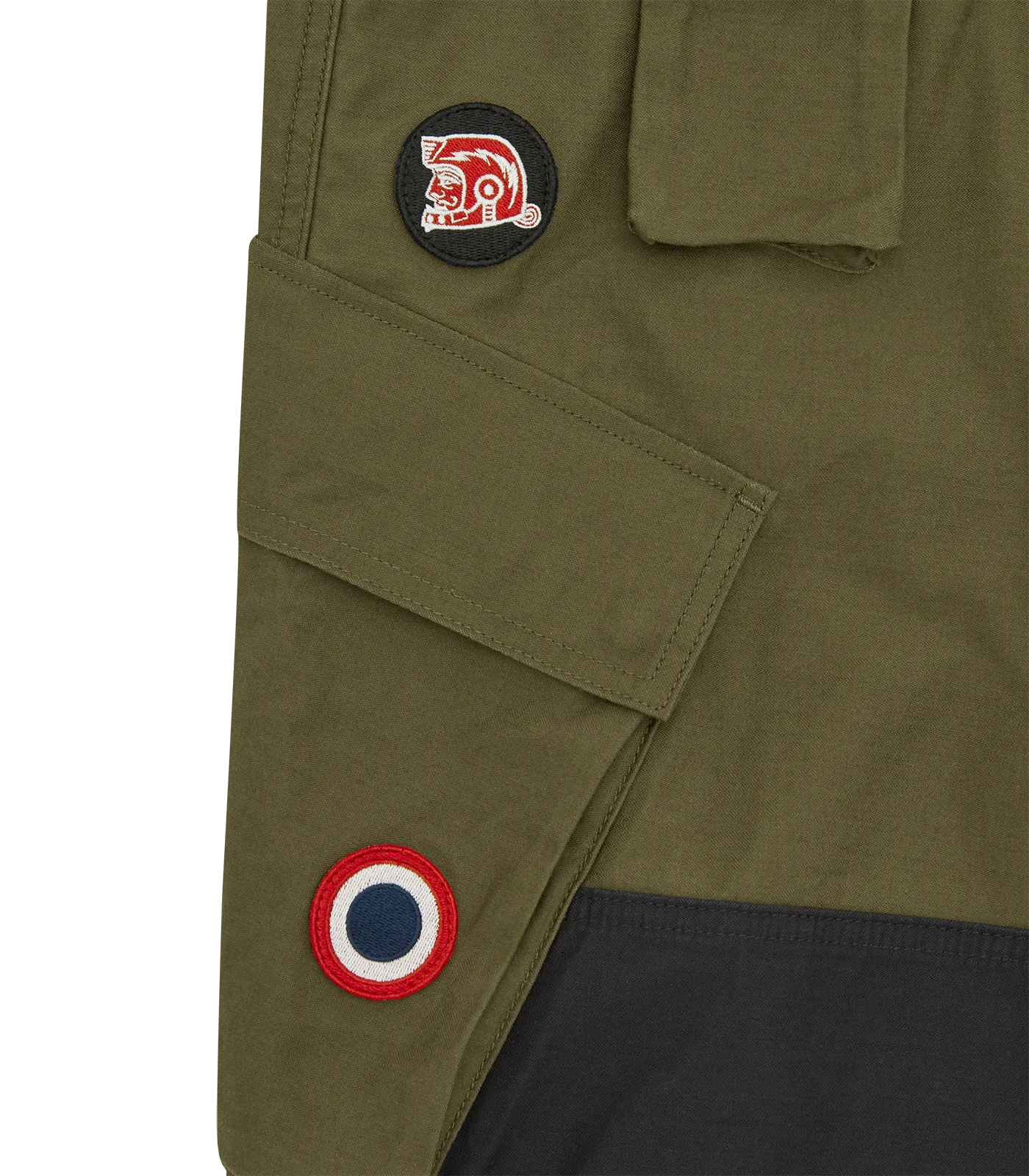 PATCH CARGO PANT - KHAKI