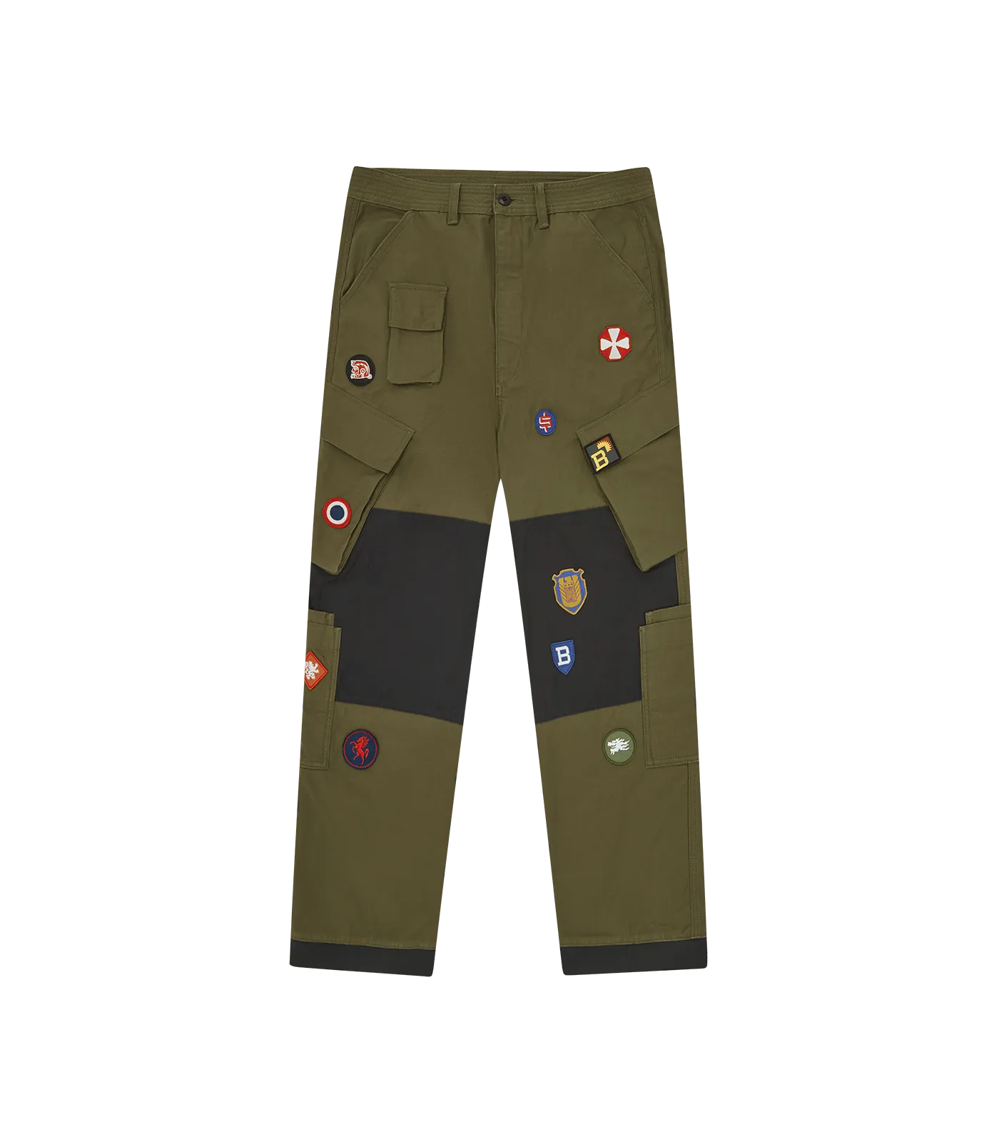 PATCH CARGO PANT - KHAKI