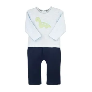 Petit Ami Dinosaur Applique Top/Pants Set 6836/6936 5110