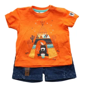 PETIT LEM TEE & SHORTS - TEE PEE BEAR