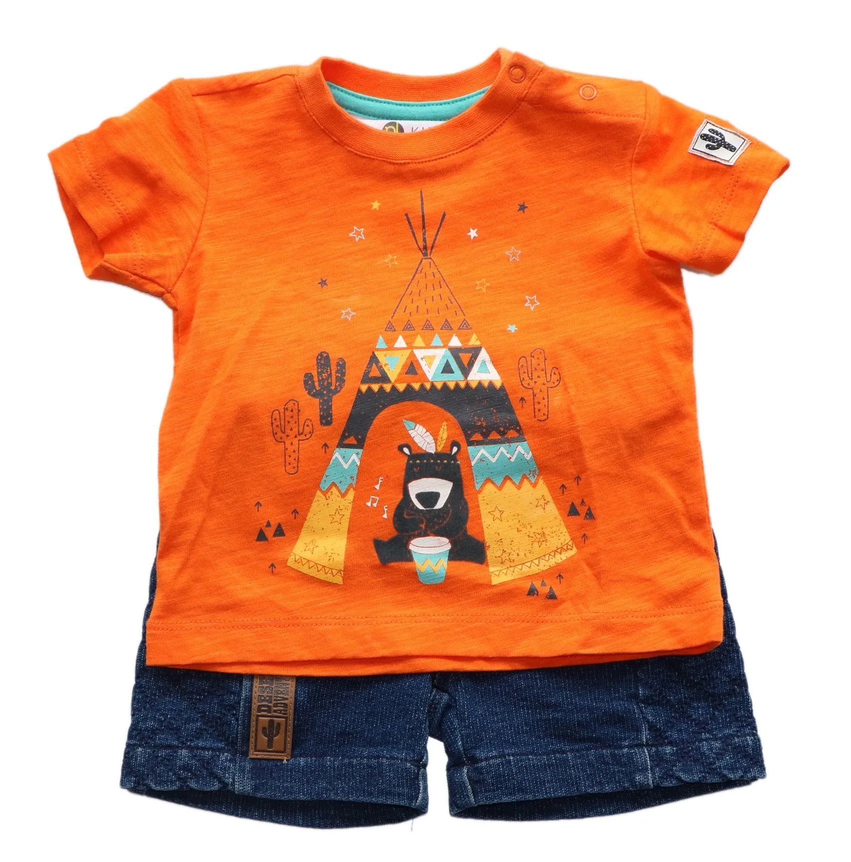 PETIT LEM TEE & SHORTS - TEE PEE BEAR