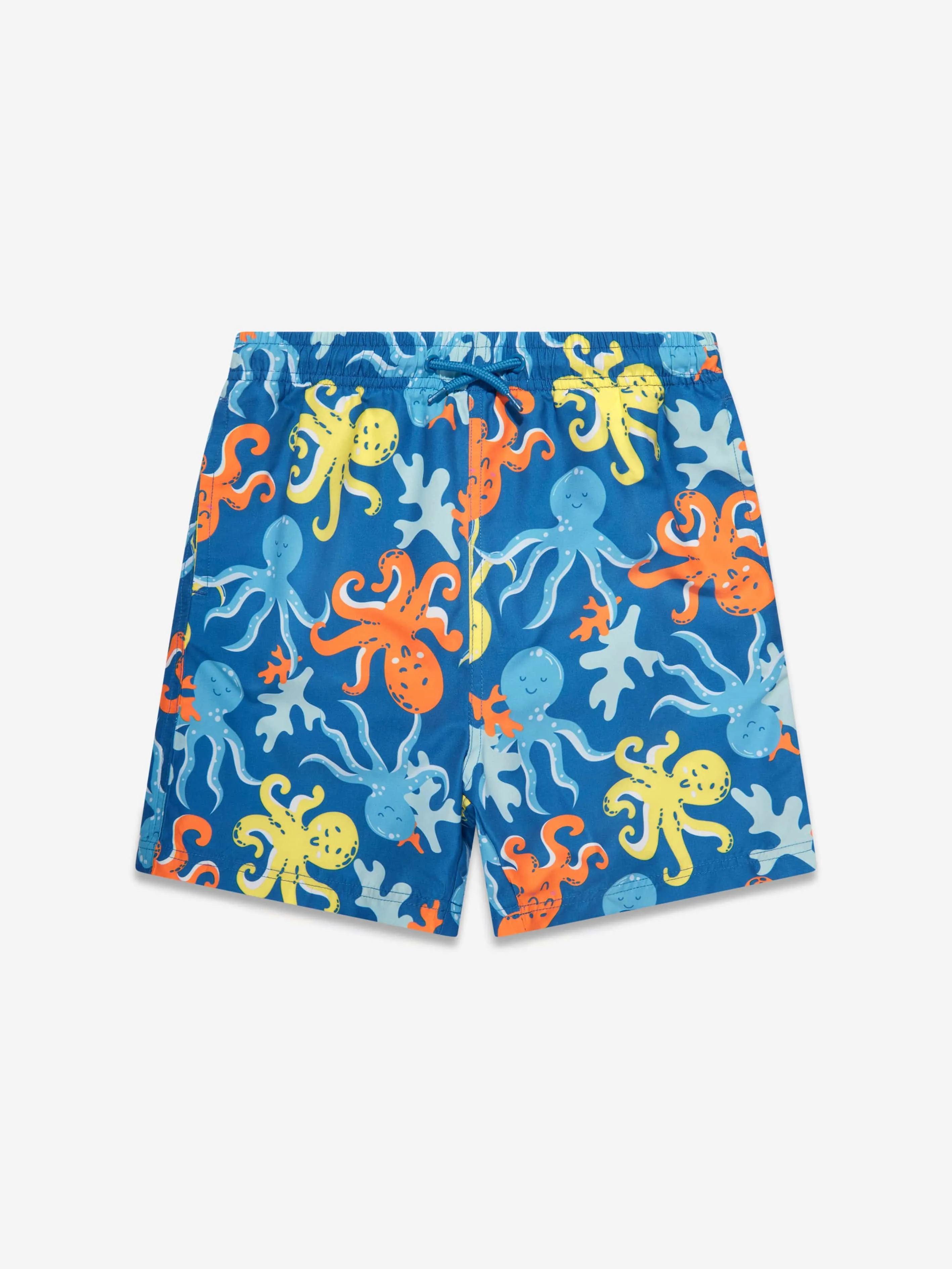 Soli Swim Boys Octopus Swim Shorts (UPF50 ) in Blue