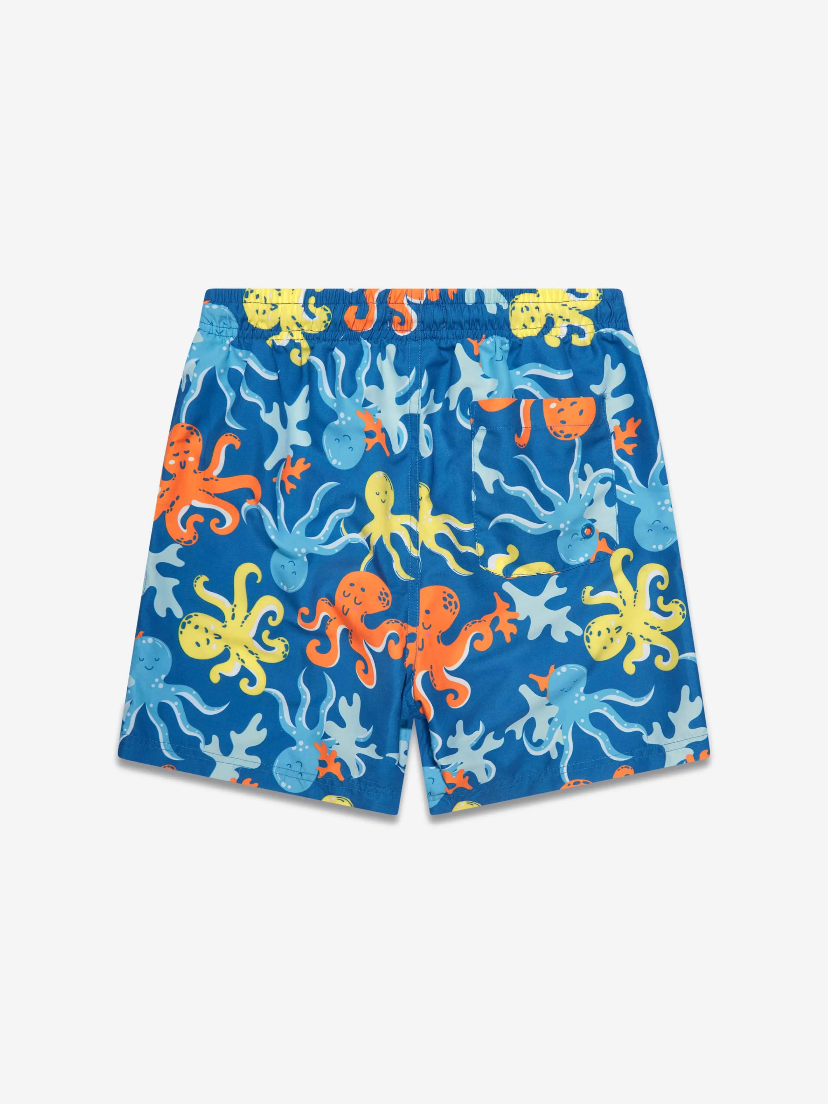 Soli Swim Boys Octopus Swim Shorts (UPF50 ) in Blue