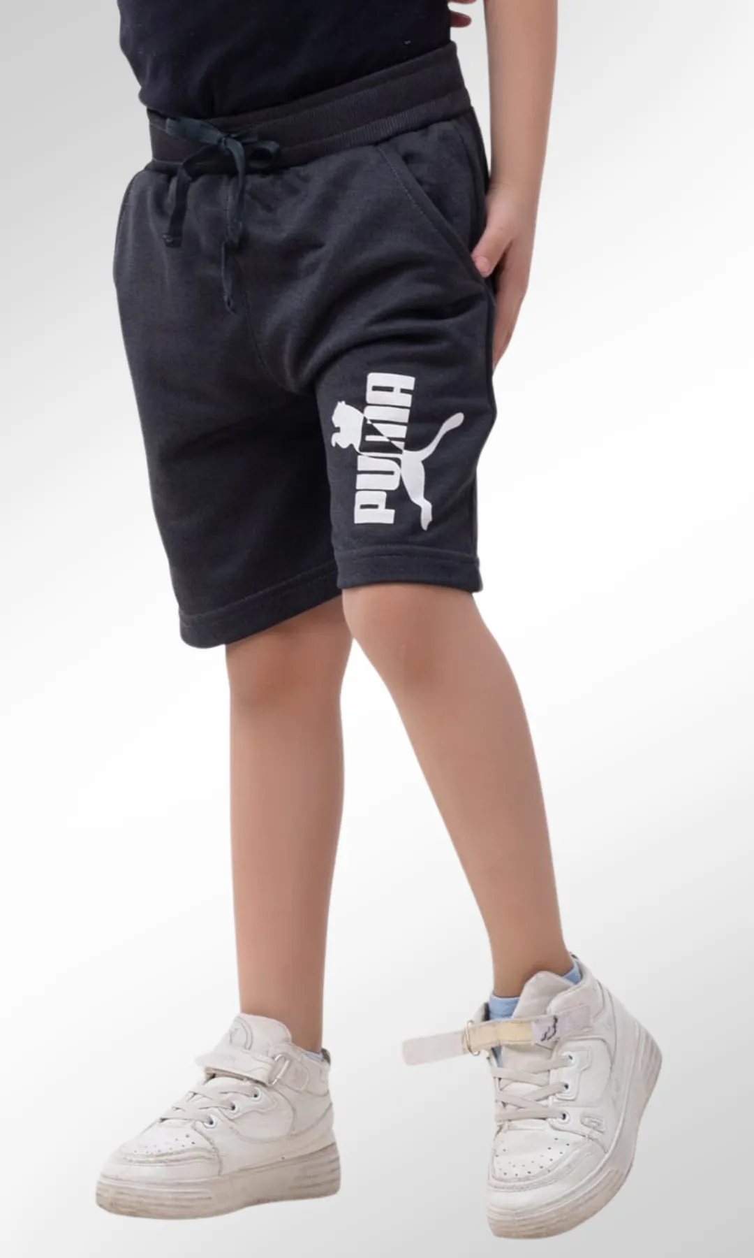 Sports Kids Short Puma (Grey)