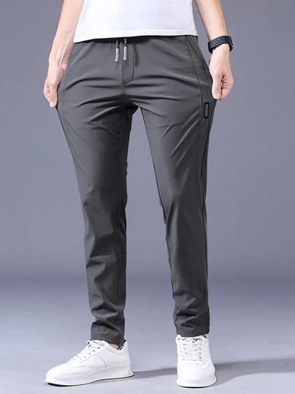 Straight Loose Elastic Boys Non-Iron Casual Pants Cargo Pants