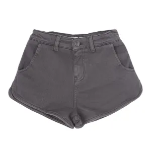 TOC Grey Denim Shorty Shorts