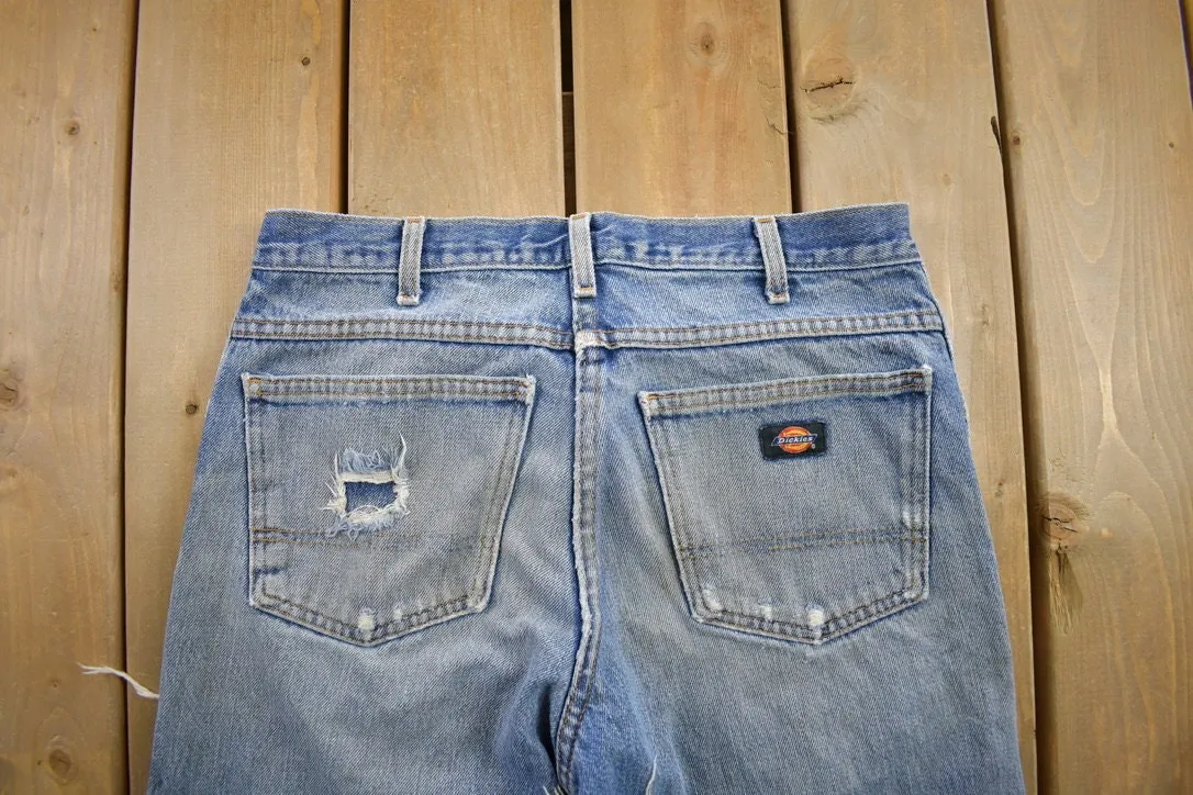 Vintage 1990s Dickies Distressed Jeans Size 32x34