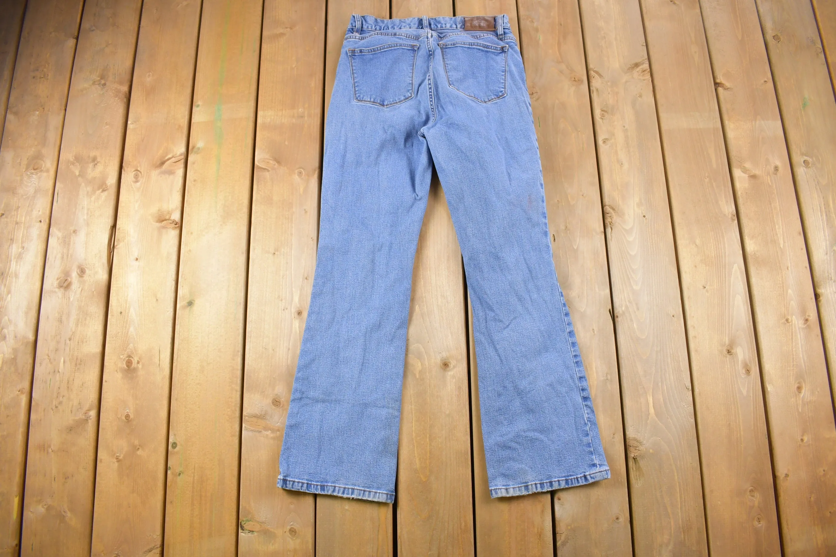 Vintage 1990's LRL Ralph Lauren Petite Blue Jeans 28 x 28