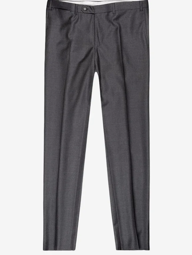 Wool Formal Trousers Chateau Grey